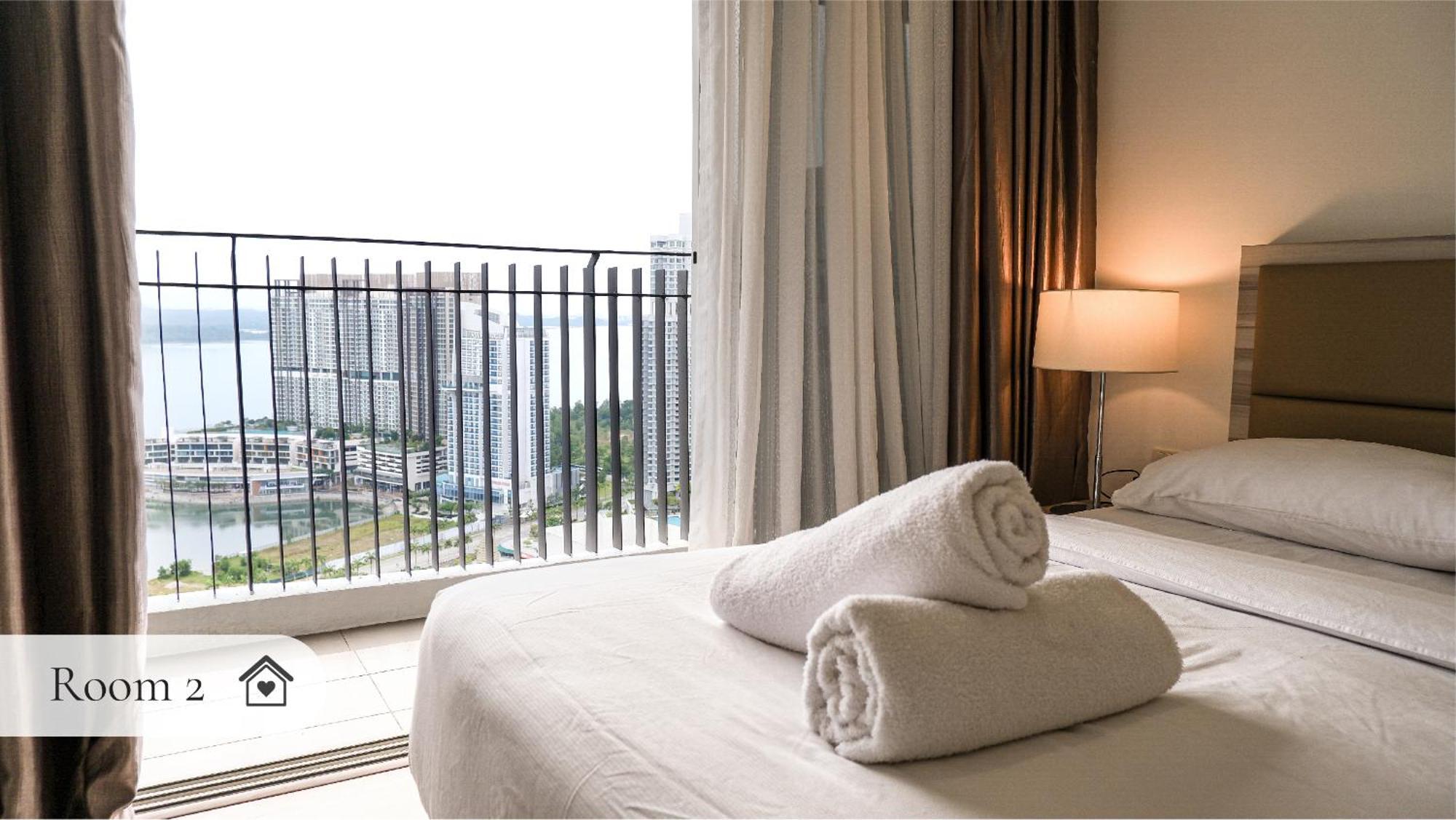 Hostahome Suites At Encorp Marina, Mins To Legoland Malaysia ヌサジャヤ 部屋 写真